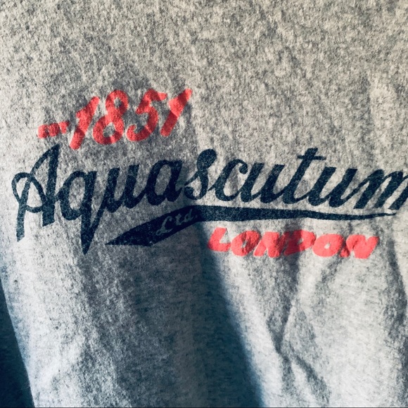 Aquascutum London Logo Sweater Crew Neck - Picture 2 of 4